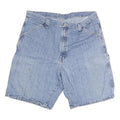 WRANGLER Mens Shorts Blue Denim Casual M W34 Cotton Classic Fit