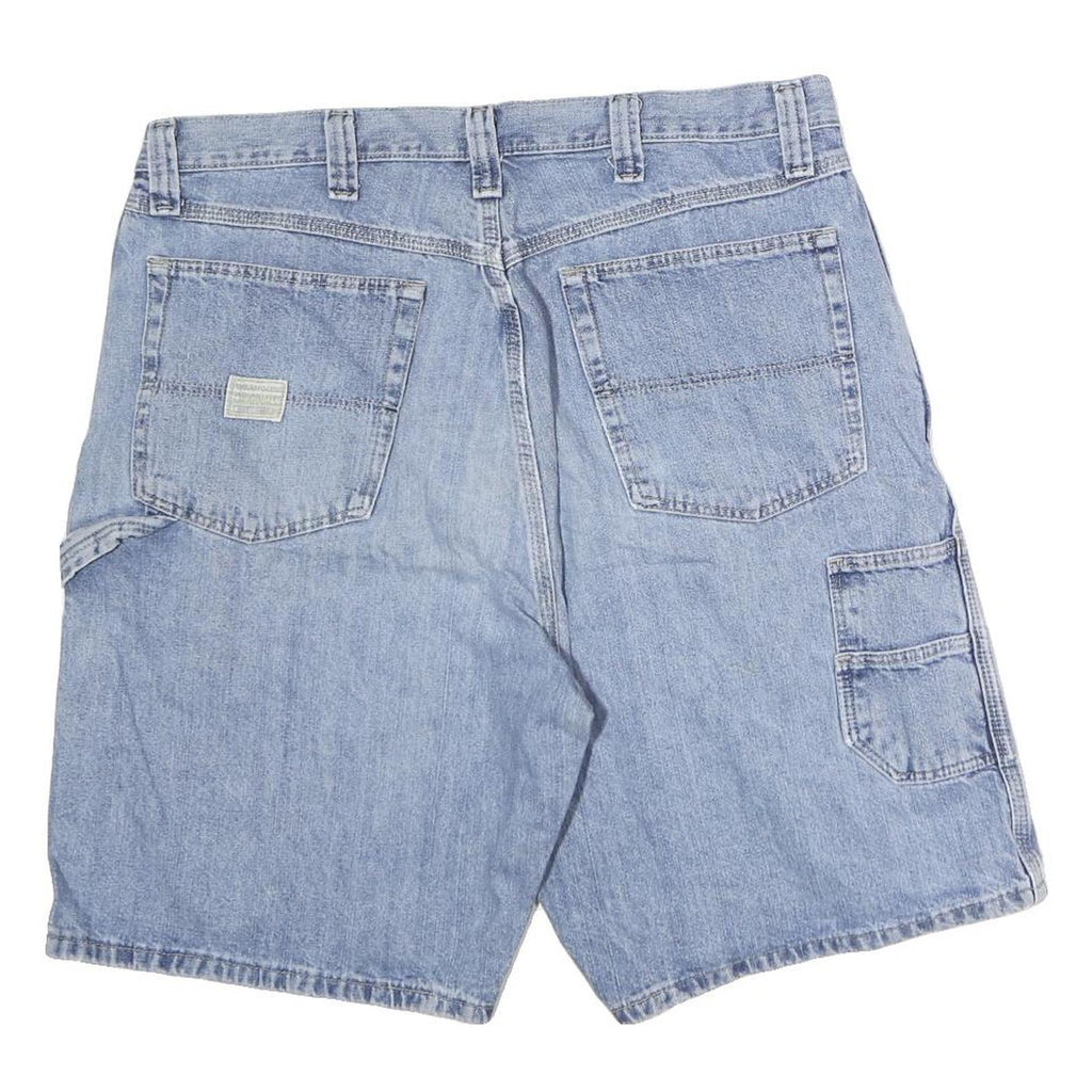 WRANGLER Mens Shorts Blue Denim Casual M W34 Cotton Classic Fit