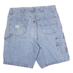 WRANGLER Mens Shorts Blue Denim Casual M W34 Cotton Classic Fit