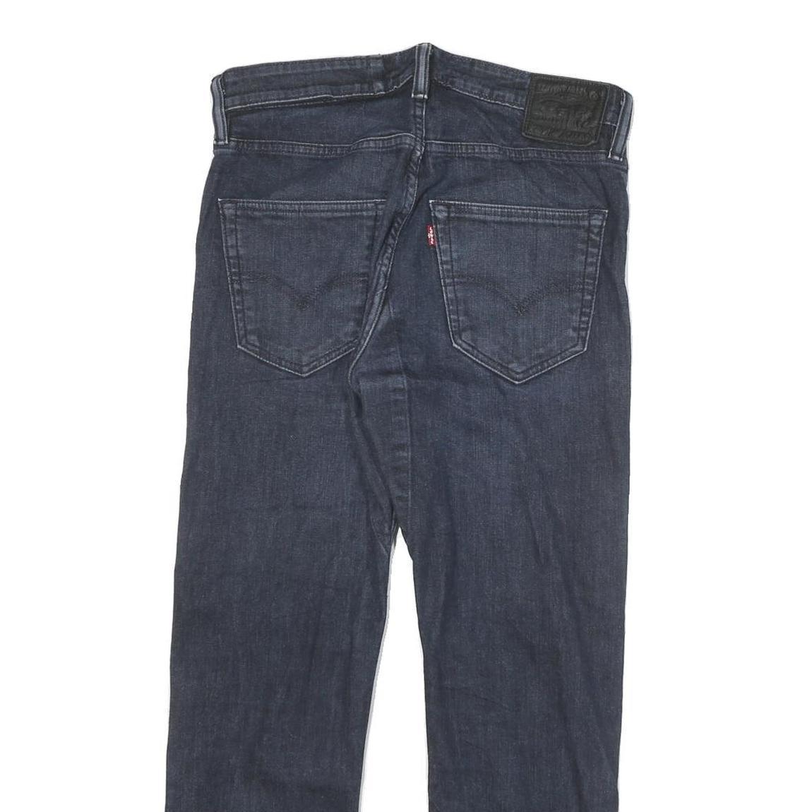 LEVI'S 505 Mens Jeans Blue Regular Straight Denim Medium W30 L25 Classic Fit Zip