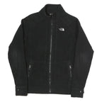 THE NORTH FACE Womens Black Jacket M Polyester Blend Zip Plain Outdoor Casual