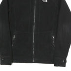 THE NORTH FACE Womens Black Jacket M Polyester Blend Zip Plain Outdoor Casual