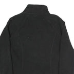 THE NORTH FACE Womens Black Jacket M Polyester Blend Zip Plain Outdoor Casual