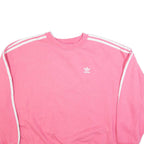ADIDAS Womens Sweatshirt Pink UK 8