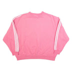 ADIDAS Womens Sweatshirt Pink UK 8