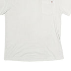 DICKIES Mens White Pocket T-Shirt M Short Sleeve Crew Neck Casual