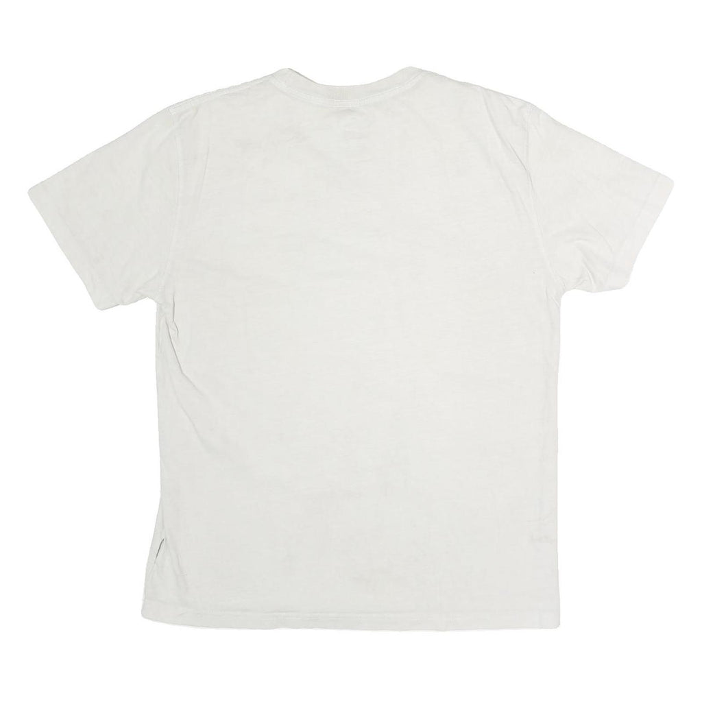 DICKIES Mens White Pocket T-Shirt M Short Sleeve Crew Neck Casual
