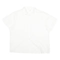 CHARLES VOGELE Womens White Shirt L Cotton Blend Casual Button Down