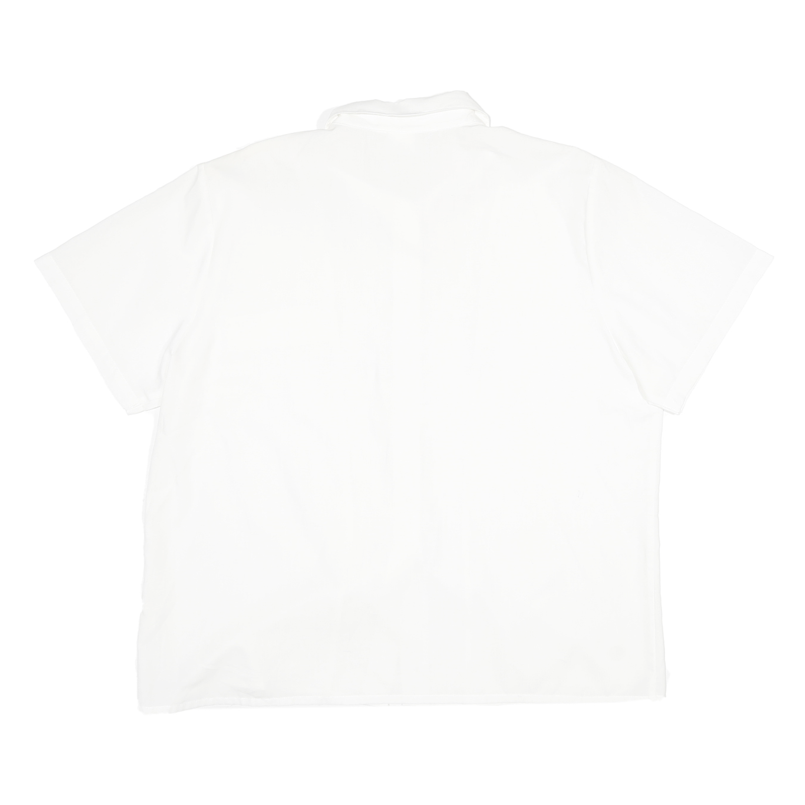 CHARLES VOGELE Womens White Shirt L Cotton Blend Casual Button Down