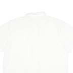 CHARLES VOGELE Womens White Shirt L Cotton Blend Casual Button Down