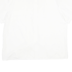 CHARLES VOGELE Womens White Shirt L Cotton Blend Casual Button Down
