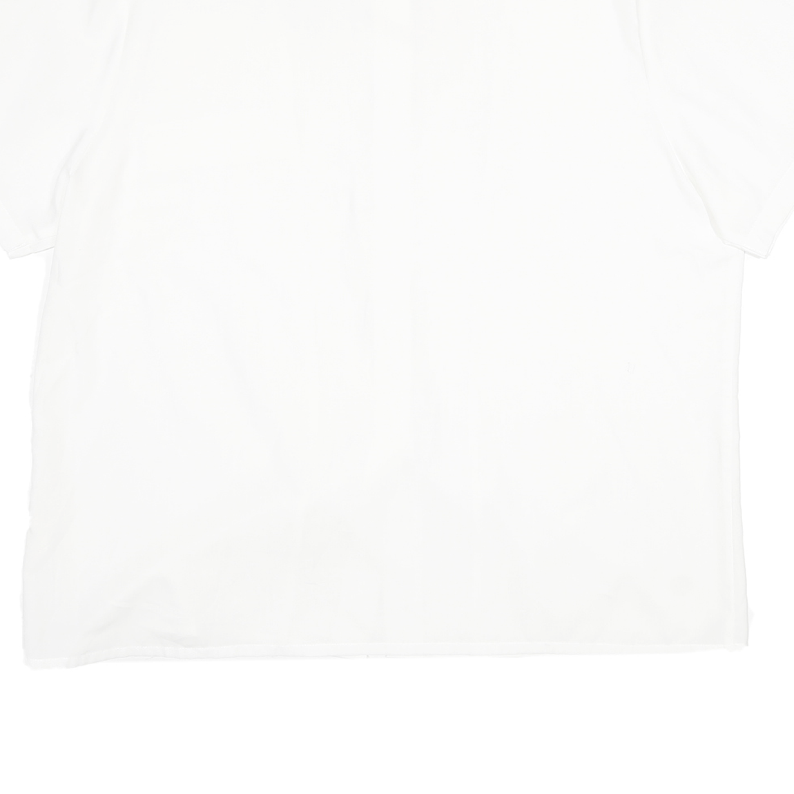 CHARLES VOGELE Womens White Shirt L Cotton Blend Casual Button Down