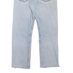 LEVI'S 501XX Mens Jeans Light Blue Regular Straight Denim Stone Wash W32 L27