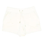 JUICY COUTURE Womens Shorts White Casual S W28 Drawstring Logo Embroidered