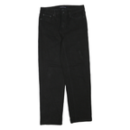 Calvin Klein Womens Black Regular Fit Straight Denim Medium Wash W30 L28 Classic