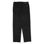 Calvin Klein Womens Black Regular Fit Straight Denim Medium Wash W30 L28 Classic