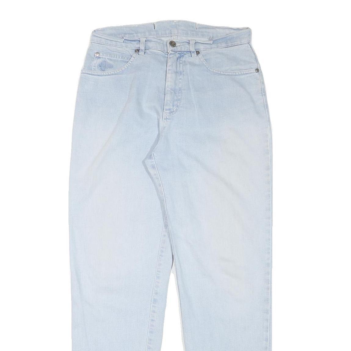 DISMERO Womens Jeans Blue Relaxed Straight Denim Light W30 L31 Casual Comfort