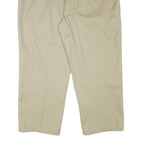 DICKIES Mens Cotton Blend Beige Relaxed Straight Trousers W40 L26 Workwear