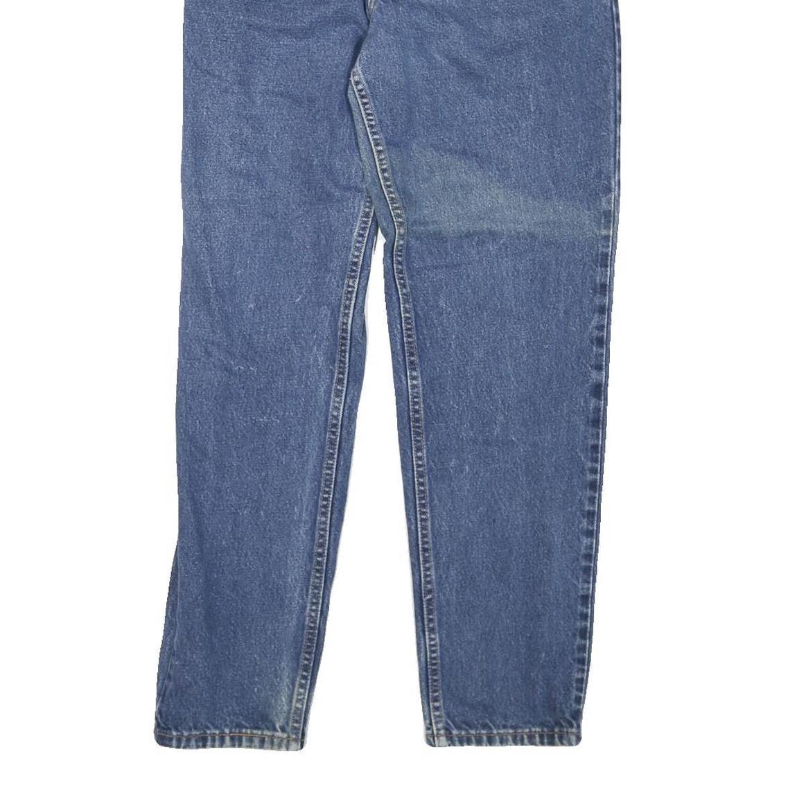 LEVI'S Womens Regular Fit Blue Denim Jeans W30 L30 Zip Classic Pockets