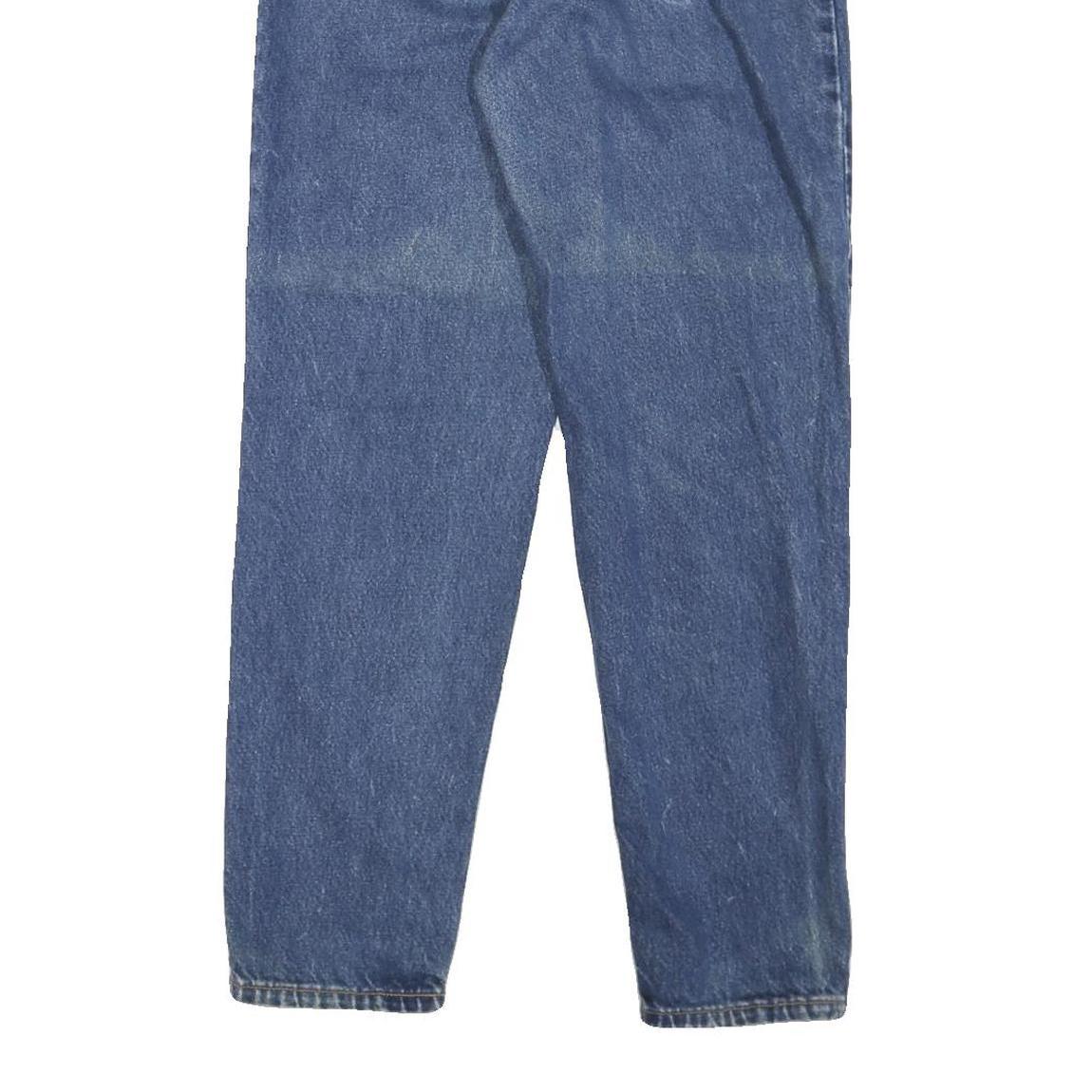 LEVI'S Womens Regular Fit Blue Denim Jeans W30 L30 Zip Classic Pockets