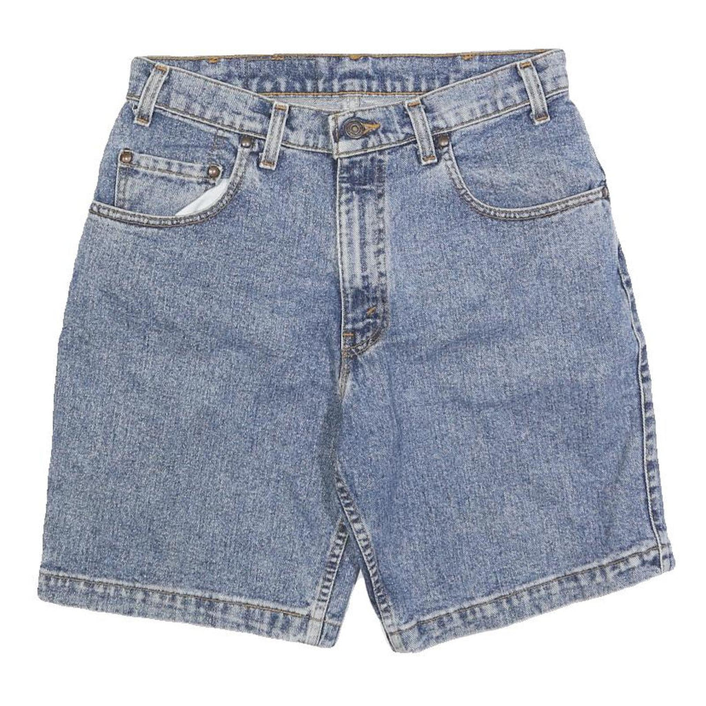 LEVI'S Womens Denim Blue Classic Shorts M W30 Cotton Blend Casual