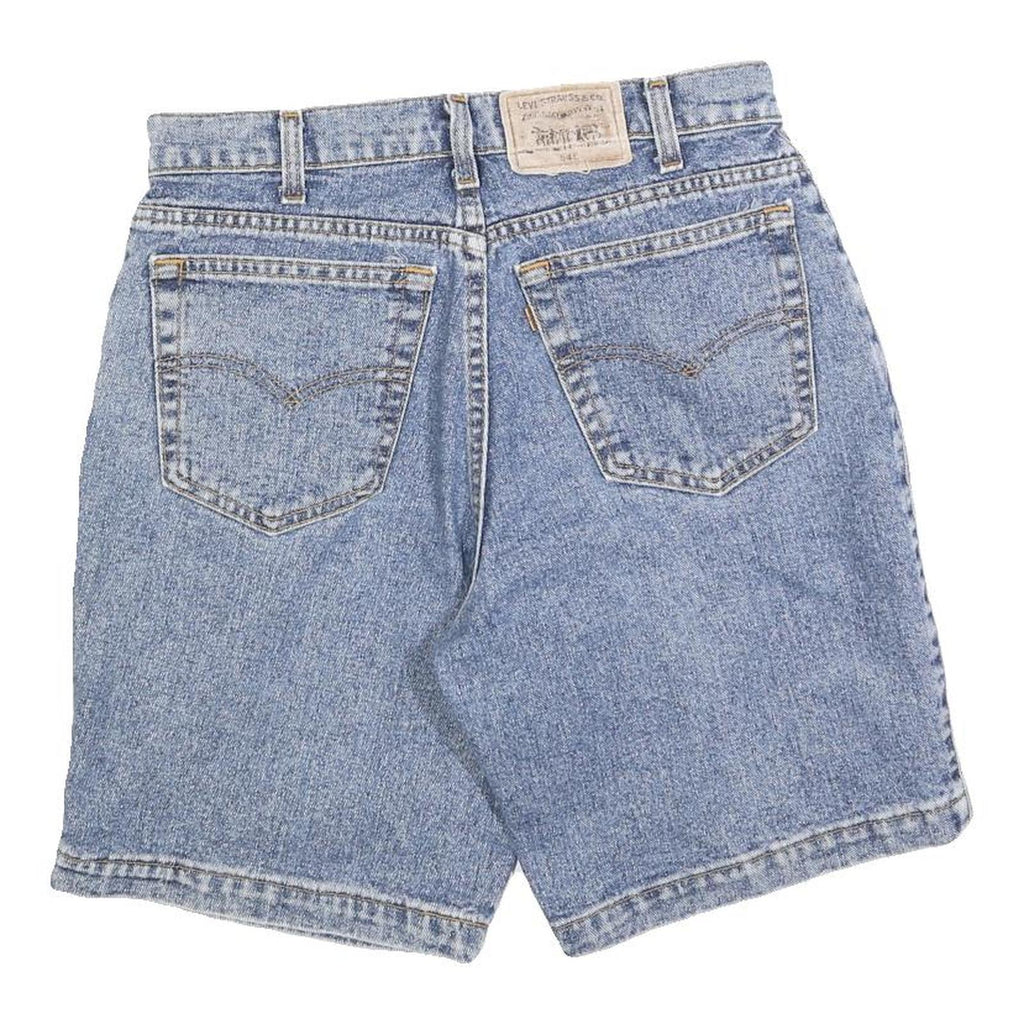 LEVI'S Womens Denim Blue Classic Shorts M W30 Cotton Blend Casual