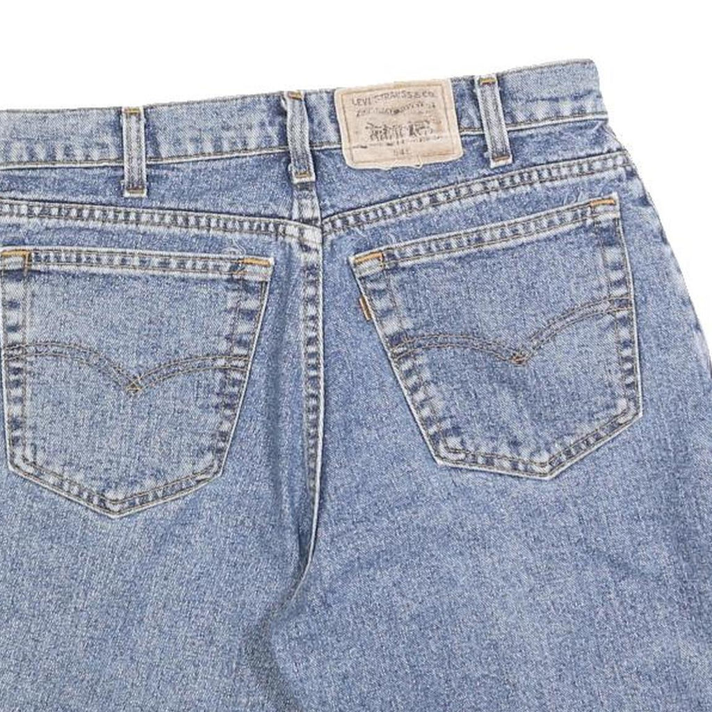 LEVI'S Womens Denim Blue Classic Shorts M W30 Cotton Blend Casual