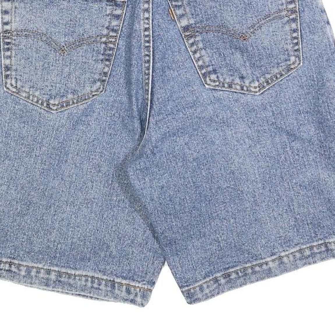 LEVI'S Womens Denim Blue Classic Shorts M W30 Cotton Blend Casual