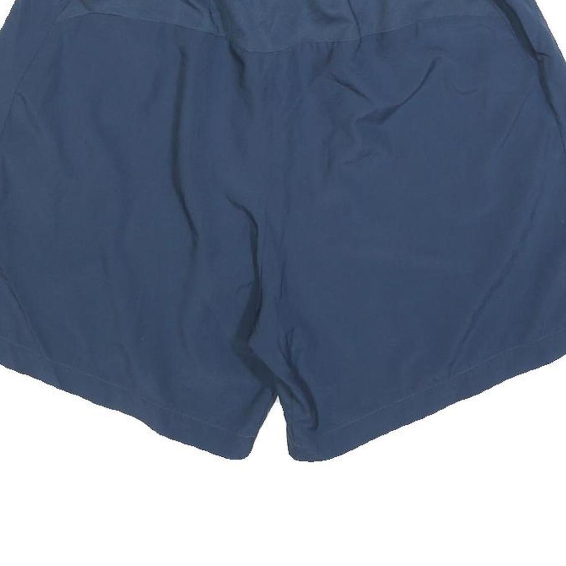 ADIDAS Mens Shorts Blue L W32 Sports Casual Zip Pocket Lightweight