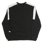 NIKE Mens Black Crew Neck XL Sweatshirt Cotton Pullover Sportswear Casual