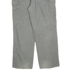 CARHARTT Mens Cotton Blend Grey Loose Straight Trousers W34 L30 Workwear Casual