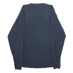 CARHARTT Mens Blue Long Sleeve T-Shirt S Crew Neck Cotton Pocket