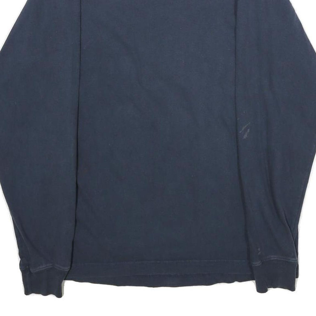 CARHARTT Mens Blue Long Sleeve T-Shirt S Crew Neck Cotton Pocket