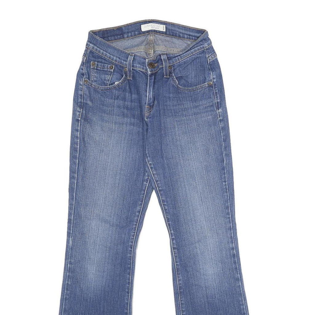 LEVI'S Womens Jeans Blue Relaxed Bootcut Denim Medium W26 L32 529 Curvy