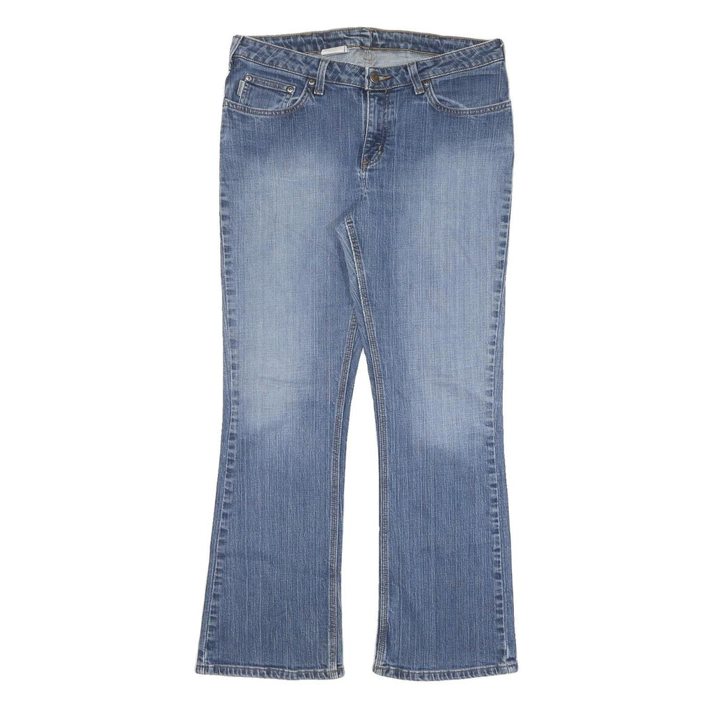 CARHARTT Womens Jeans Blue Regular Flared Denim Medium W32 L30 Classic Cotton