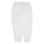 Cargo Womens Trousers White Loose Tapered W29 L26