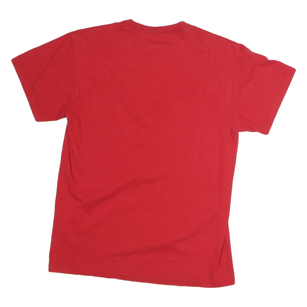 JANSPORT Mens Red Winston Salem State University Graphic T-Shirt M Short Sleeve