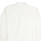TOMMY HILFIGER Mens White Shirt S Button-Down Long Sleeve Classic Cotton