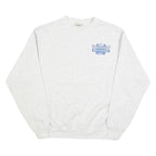 LEE Mens White Schooner Riverside Pullover Sweatshirt M Cotton Blend Casual