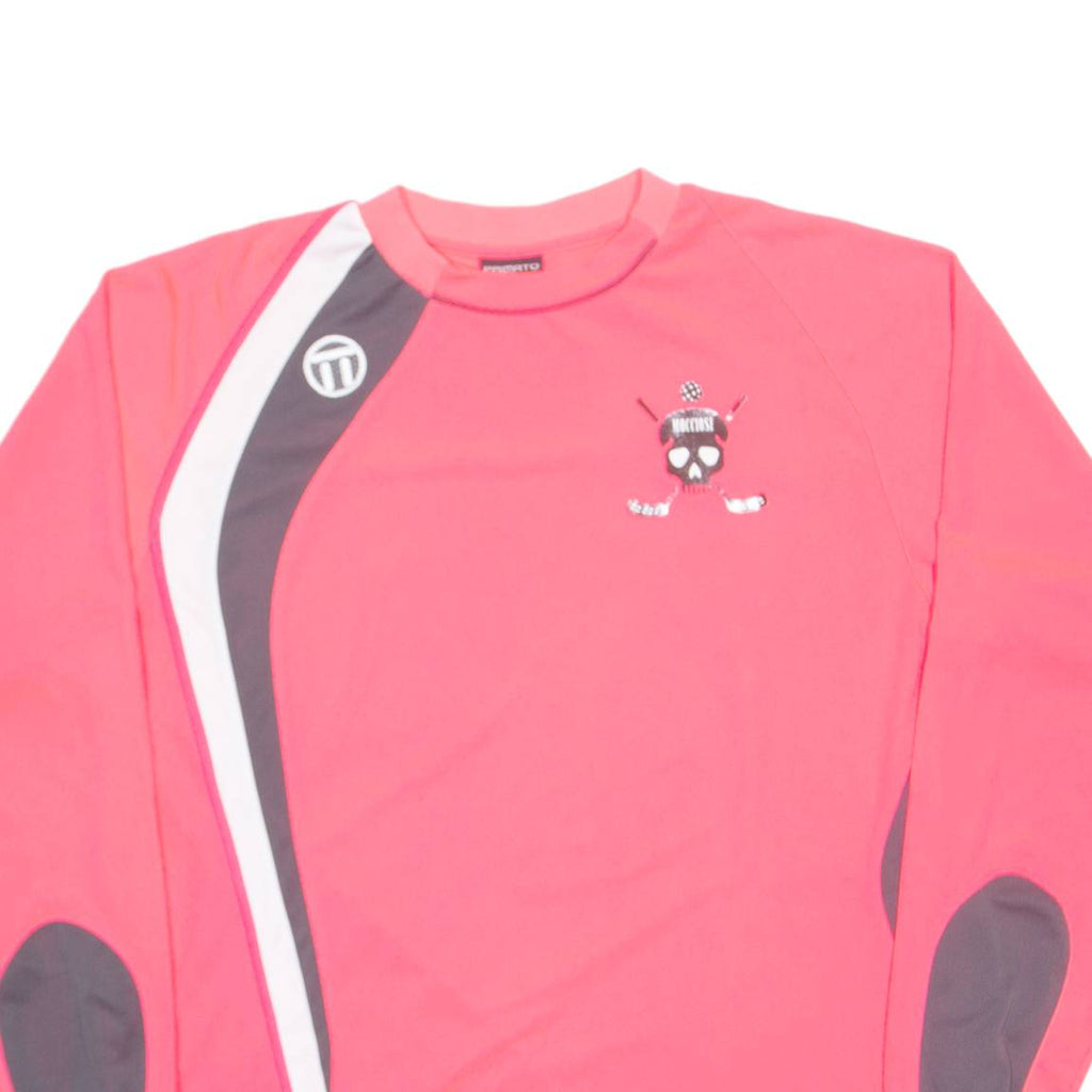 PRIMATO Mocciosi Hockey Mens Jersey Pink Long Sleeve L