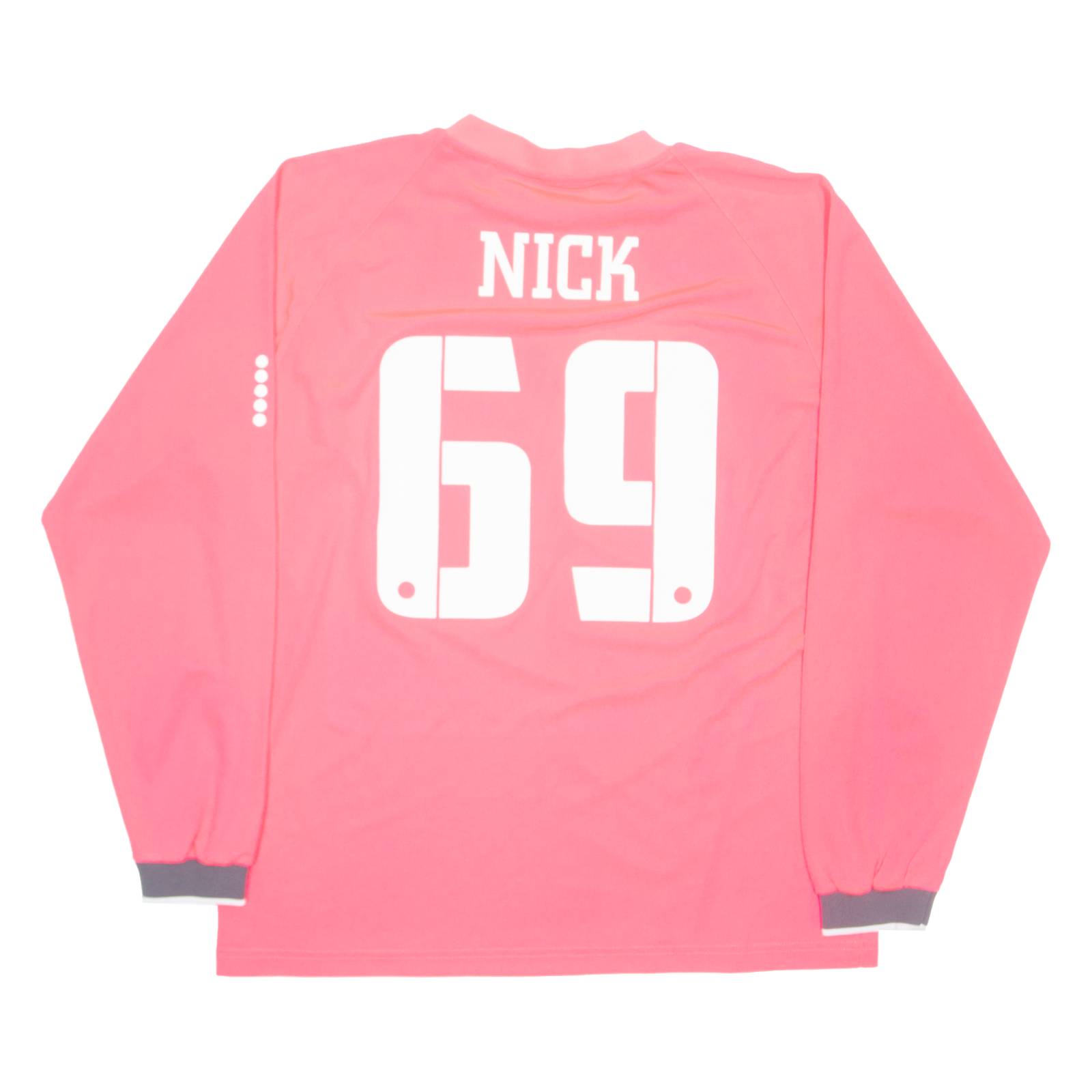 PRIMATO Mocciosi Hockey Mens Jersey Pink Long Sleeve L
