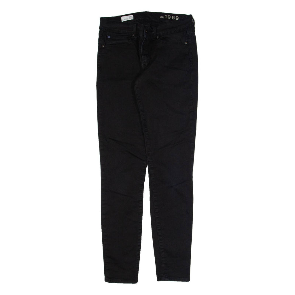 GAP Womens Jeans Black Slim Skinny W26 L29