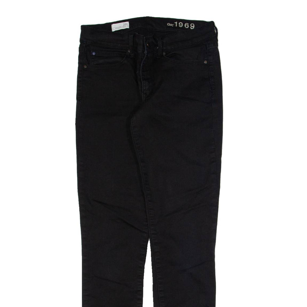 GAP Womens Jeans Black Slim Skinny W26 L29