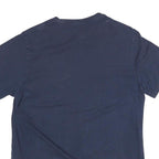 LEVI'S Mens Blue Cotton Blend Graphic T-Shirt M Short Sleeve Crew Neck Logo