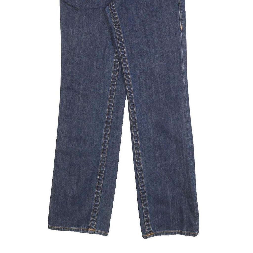 TRUE RELIGION Girls Jeans Blue Slim Straight Denim Medium W28 L29 Stylish Zip