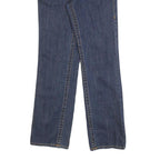 TRUE RELIGION Girls Jeans Blue Slim Straight Denim Medium W28 L29 Stylish Zip