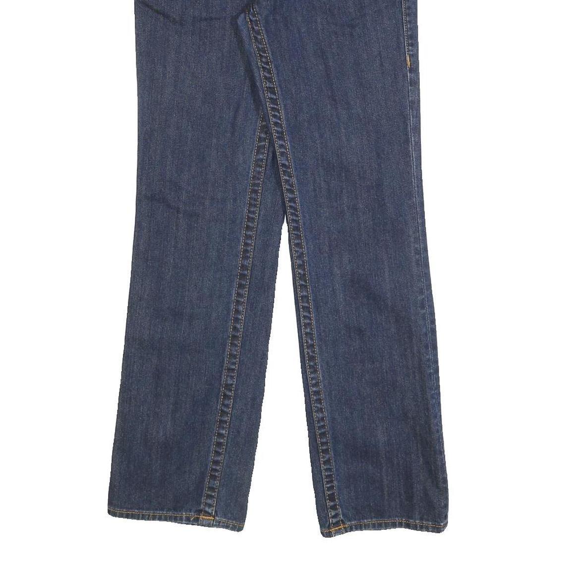 TRUE RELIGION Girls Jeans Blue Slim Straight Denim Medium W28 L29 Stylish Zip