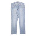 LEVI'S Mens Jeans Blue Regular Straight Denim Light W32 L29 Classic Fit Zip
