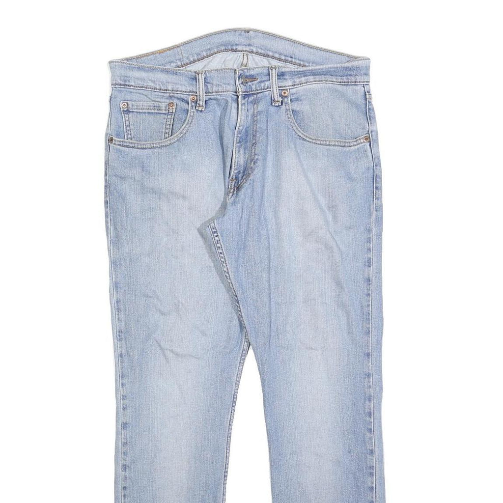 LEVI'S Mens Jeans Blue Regular Straight Denim Light W32 L29 Classic Fit Zip