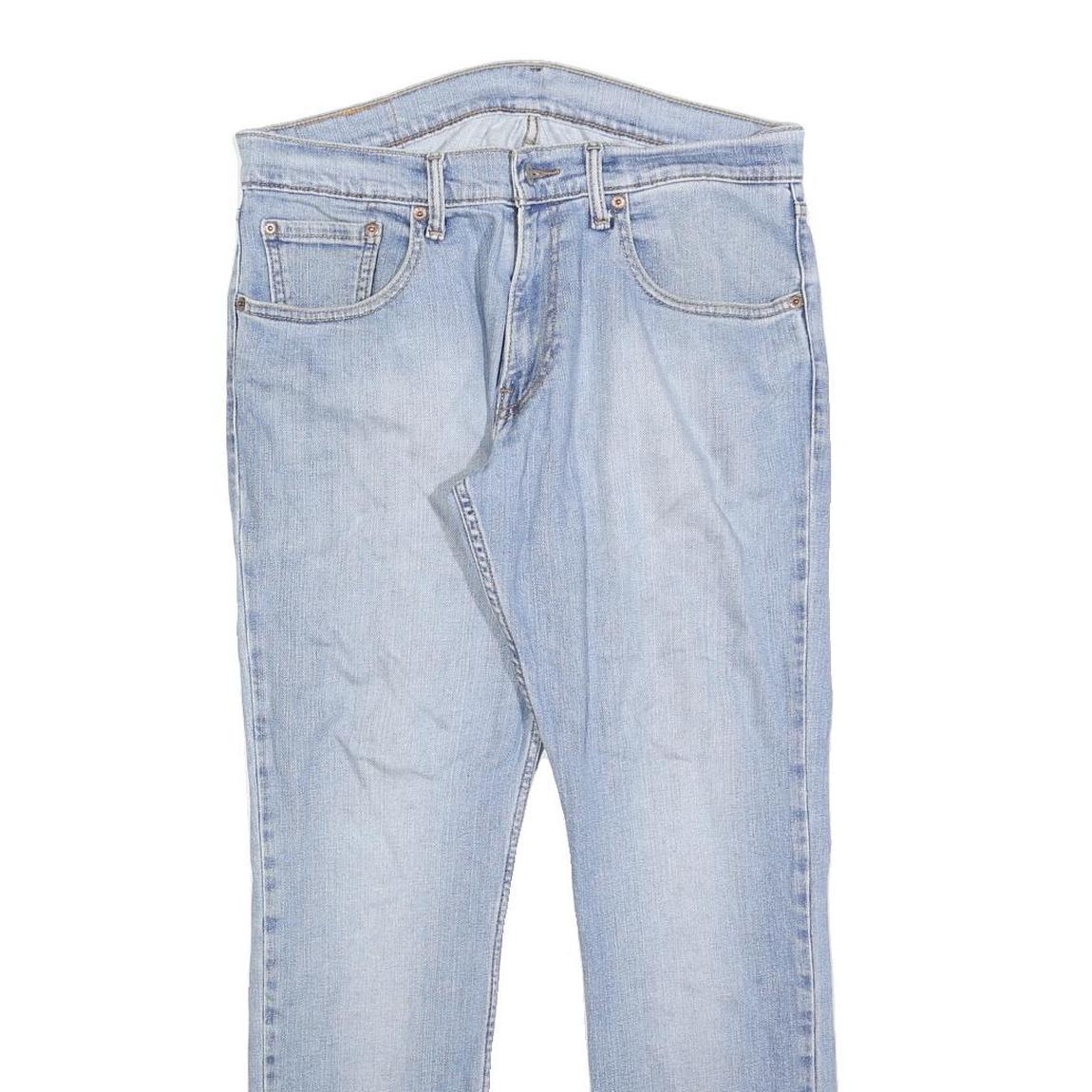 LEVI'S Mens Jeans Blue Regular Straight Denim Light W32 L29 Classic Fit Zip